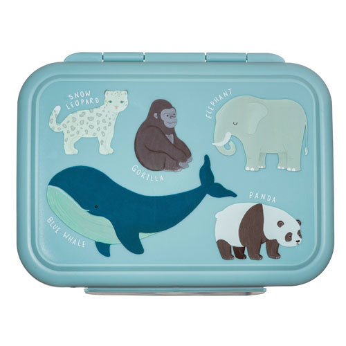 Sass &amp; Belle Endangered Animals Metal Lunchbox