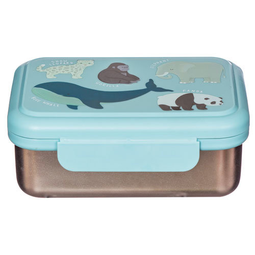 Sass &amp; Belle Endangered Animals Metal Lunchbox