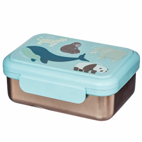 Sass &amp; Belle Endangered Animals Metal Lunchbox