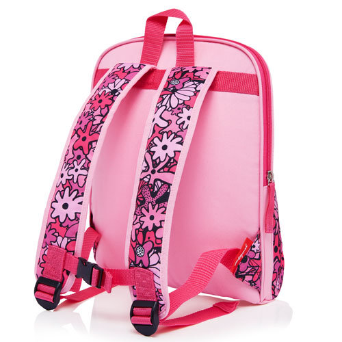 Zip &amp; Zoe Backpack Age 3+ Floral Pink