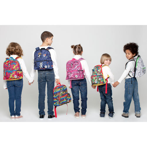 Zip &amp; Zoe Backpack Age 3+ Floral Pink