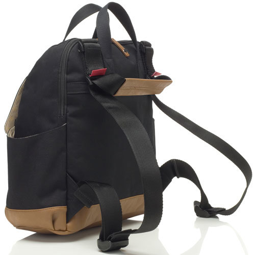 Babymel Robyn Convertible Backpack Black Luiertas