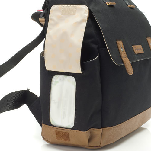 Babymel Robyn Convertible Backpack Black Luiertas