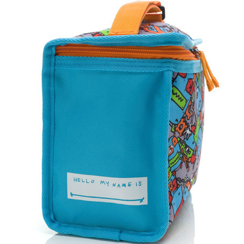 Zip &amp; Zoe Zipped Lunchie en Ijspak Robot Blauw