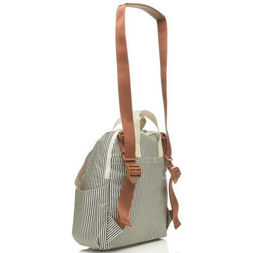 Babymel Robyn Convertible Backpack Navy Stripe Luiertas