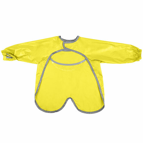 b.box Smock Bib Lemon Sherbet 6-18M