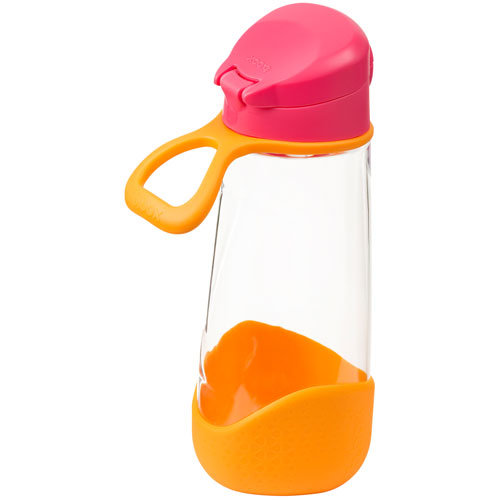 b.box Sport Spout 600ml Bottle Strawberry Shake