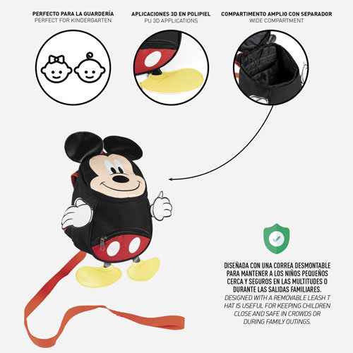 Disney Mickey Mouse Rugzak Met Lijn