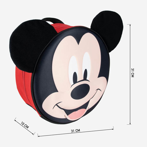 Disney Mickey Mouse Rood 3D Rugzakje