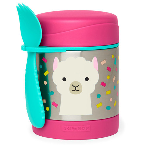 Skip Hop Zoo Insulated Food Jar Lama