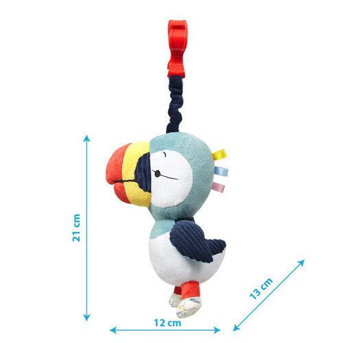 Babyono Kinderwagenspeeltje Toucan Titi