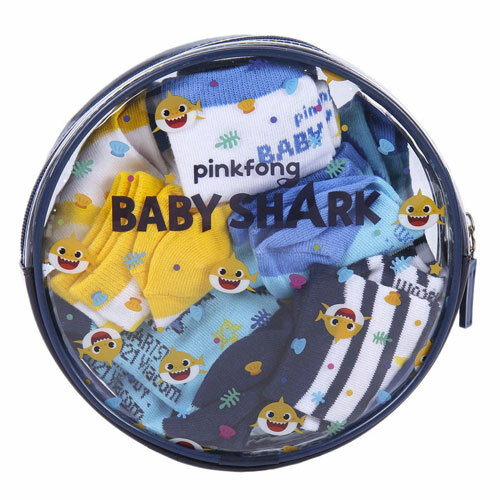 Baby Shark Kindersokken - 5 Paar