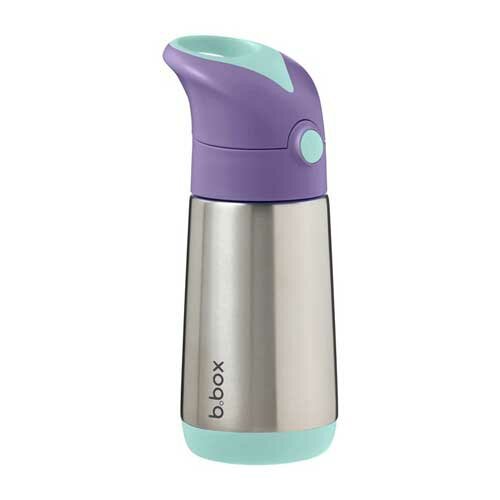 b.box Insulated Drink Bottle 350ml Lilac Pop