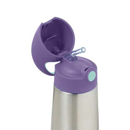 b.box Insulated Drink Bottle 350ml Lilac Pop