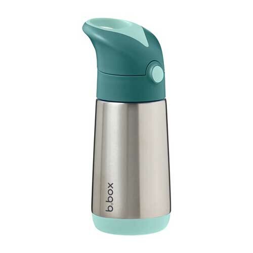 b.box Insulated Drink Bottle 350ml Emerald Forest