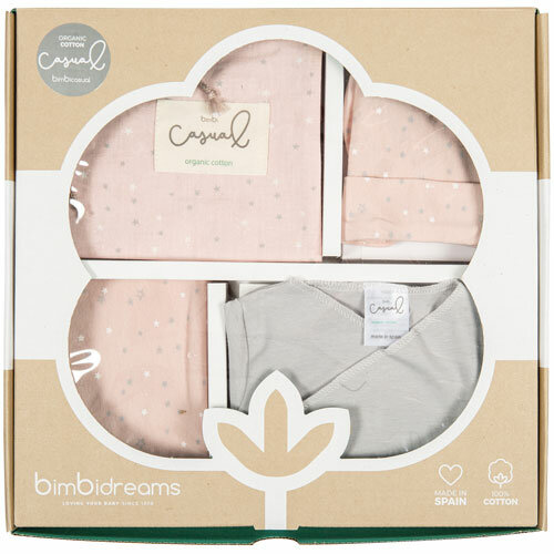 BimbiDreams Baby Newborn 5-Delige Set - Planet Pink