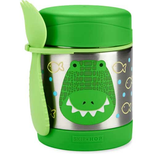 Skip Hop Zoo Insulated Food Jar Krokodil