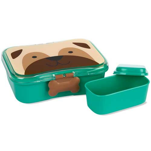 Skip Hop Zoo Little Kid Lunch Kit Mopshond