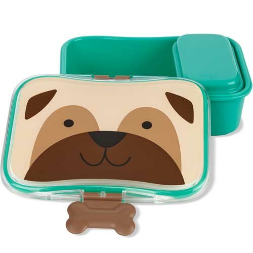 Skip Hop Zoo Little Kid Lunch Kit Mopshond