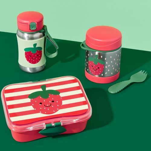 Skip Hop Zoo Little Kid Lunch Kit Aardbei