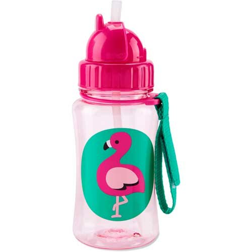 Skip Hop Zoo Drinkfles met Rietje Flamingo