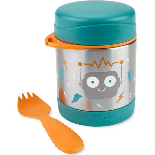 Skip Hop Zoo Insulated Food Jar - Spark Style Robot