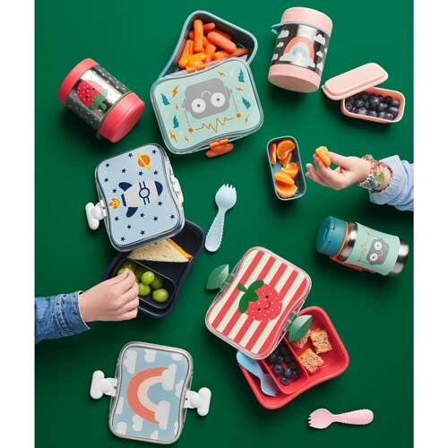 Skip Hop Zoo Insulated Food Jar - Spark Style Robot