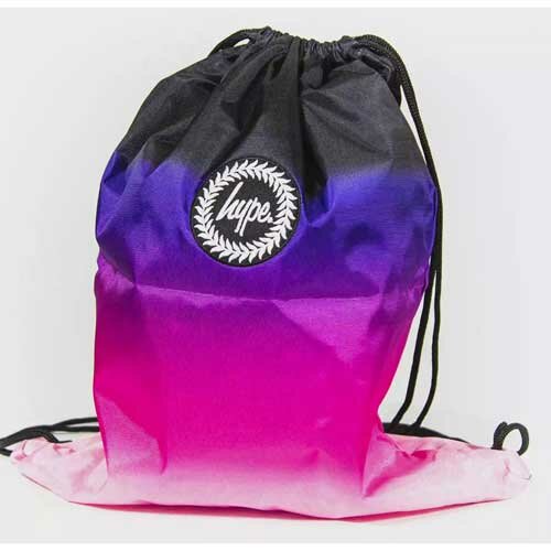 Hype Black Pink &amp; Purple Gradient Gymtas