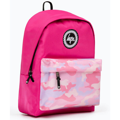 Hype Hot Pink Camo Pocket Rugzak