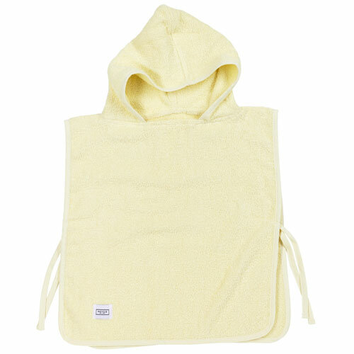 Meyco Badponcho Basic Badstof - Soft Yellow 1-3 jaar