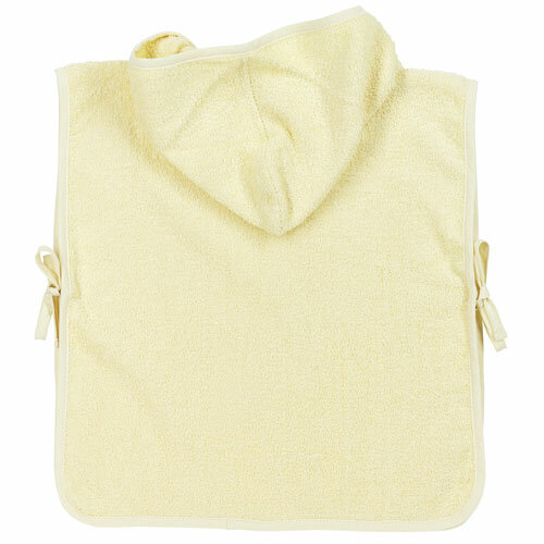 Meyco Badponcho Basic Badstof - Soft Yellow 1-3 jaar