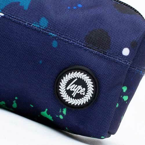 Hype Blue Green White Large Splat Etui