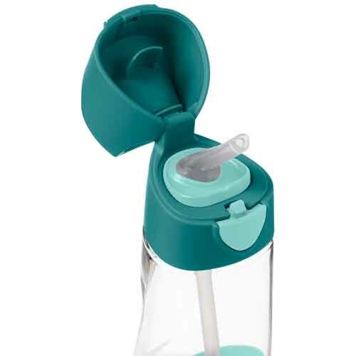 b.box Tritan Drink Bottle 450ml Emerald Forest 9m+