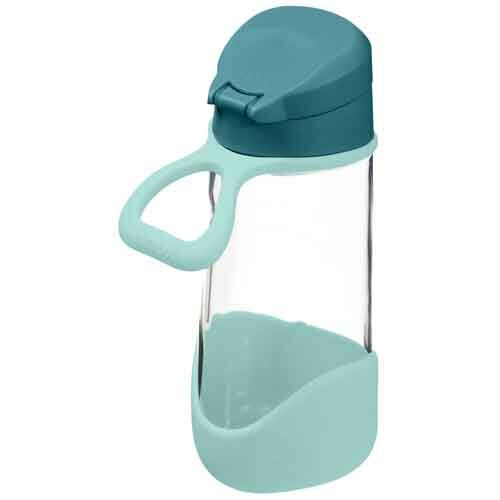 b.box Sport Spout 450ml Bottle Emerald Forest