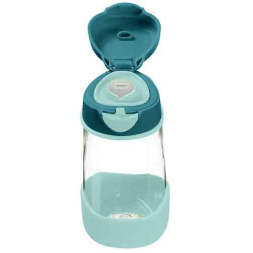 b.box Sport Spout 450ml Bottle Emerald Forest