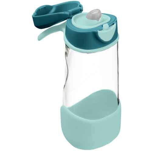 b.box Sport Spout 450ml Bottle Emerald Forest