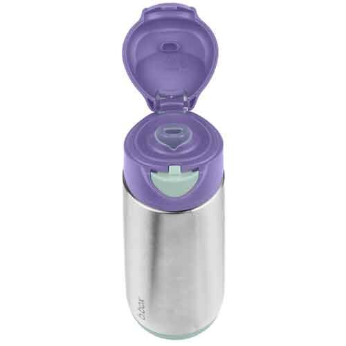 b.box 500ml Insulated Sport Spout Bottle - Lilac Pop