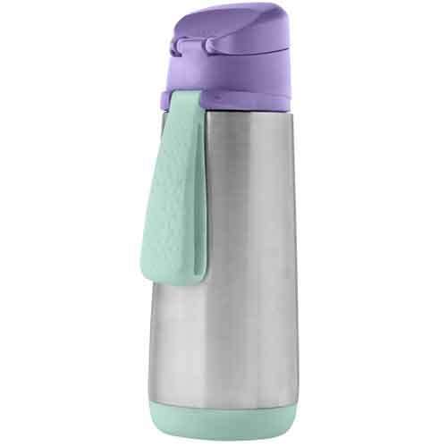 b.box 500ml Insulated Sport Spout Bottle - Lilac Pop