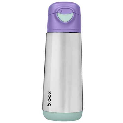 b.box 500ml Insulated Sport Spout Bottle - Lilac Pop