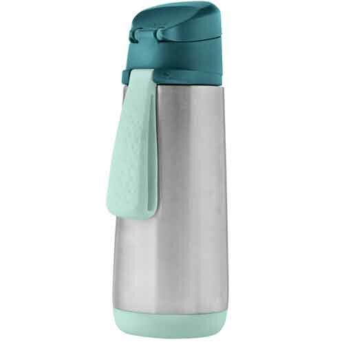 b.box 500ml Insulated Sport Spout Bottle - Emerald Forest