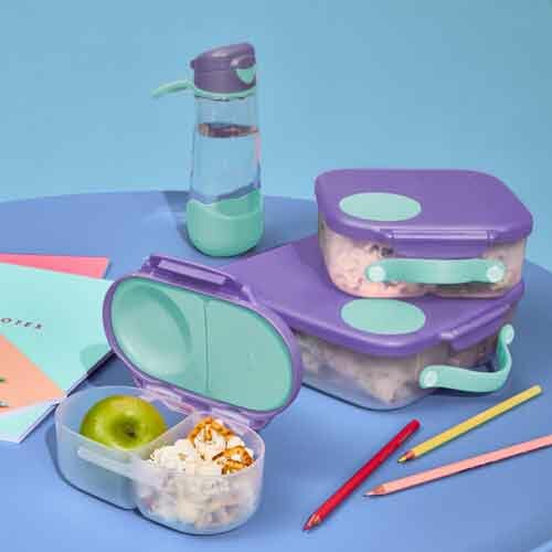 b.box MINI Lunchbox Lilac Pop