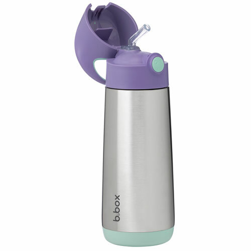 b.box Insulated Drink Bottle 500ml Lilac Pop