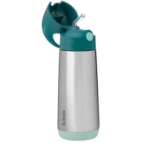 b.box Insulated Drink Bottle 500ml Emerald Forest