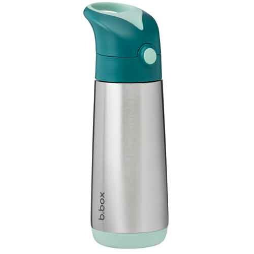 b.box Insulated Drink Bottle 500ml Emerald Forest