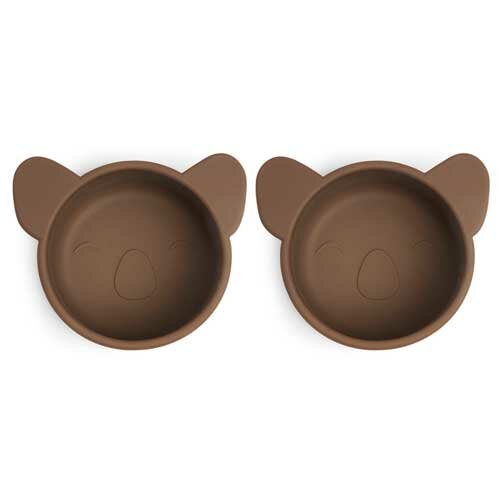 nuuroo Rosa Siliconen Snack Box Small Koala Acorn - 2-pack