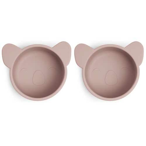 nuuroo Rosa Siliconen Snack Box Small Koala Woodrose - 2-pack