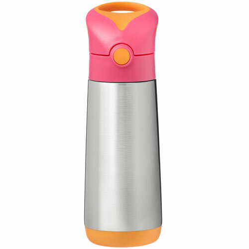 b.box Insulated Drink Bottle 500ml Strawberry Shake