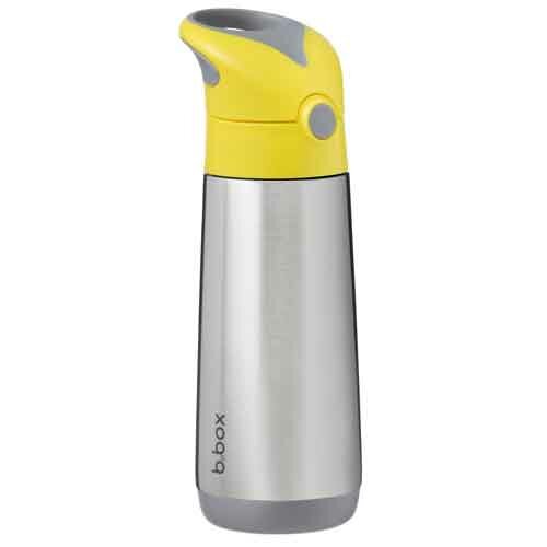 b.box Insulated Drink Bottle 500ml Lemon Sherbet