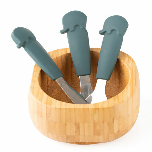 Eco Rascals 3-Delig Kinderbestekset - Teal