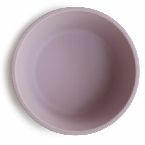 Mushie Siliconen Kom met Zuignap - Soft Lilac